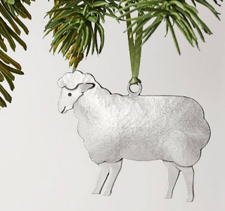 Beehive Pewter Ornament product image
